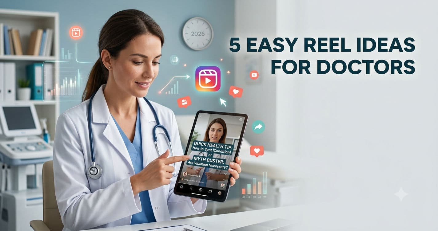 5 Instagram Reel Ideas Doctors Can Film Without Feeling Awkward