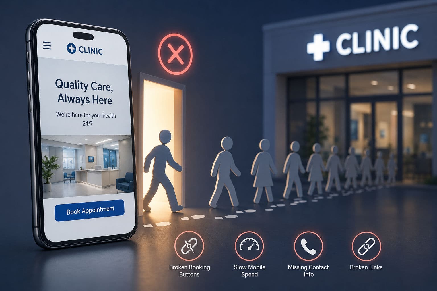 5 Website Mistakes Costing Clinics Patients in 2026